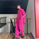 Men's Baggy Formal Suit Ensemble